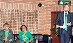 SERGIO FAJARDO SE UNE ALPARTIDO VERDE